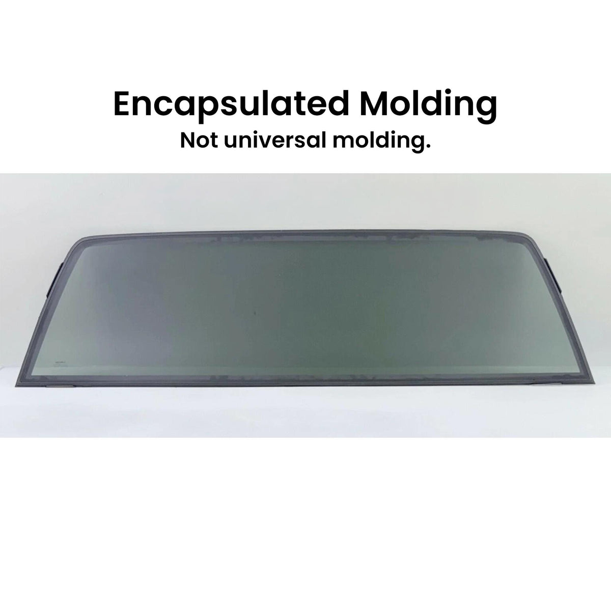 Encapsulated Privacy Stationary Back Window Glass Compatible with Chevrolet/GMC C1500 K15001988-1999 & C2500 K2500 C3500 K3500 1988-2000 Pickup Models