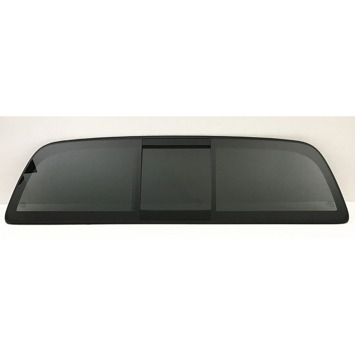 OE Sliding Back Window Glass W/ Center Complete Power Slider Compatible with Toyota Tacoma Pickup 2017-2023 Models