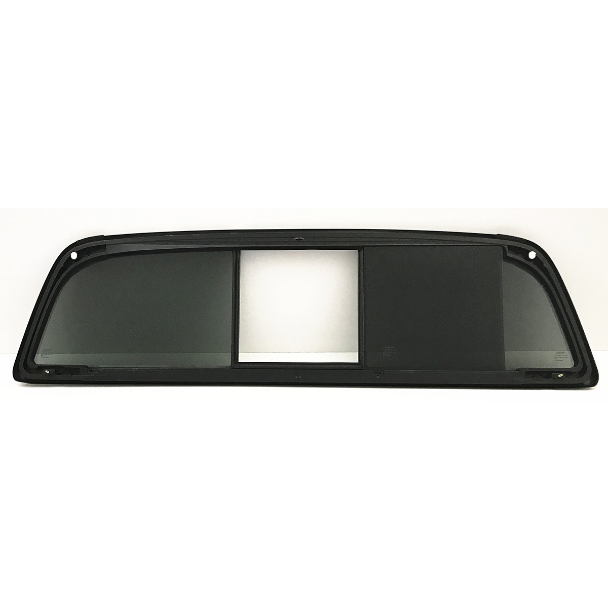 OE Sliding Back Window Glass W/ Center Complete Power Slider Compatible with Toyota Tacoma Pickup 2017-2023 Models