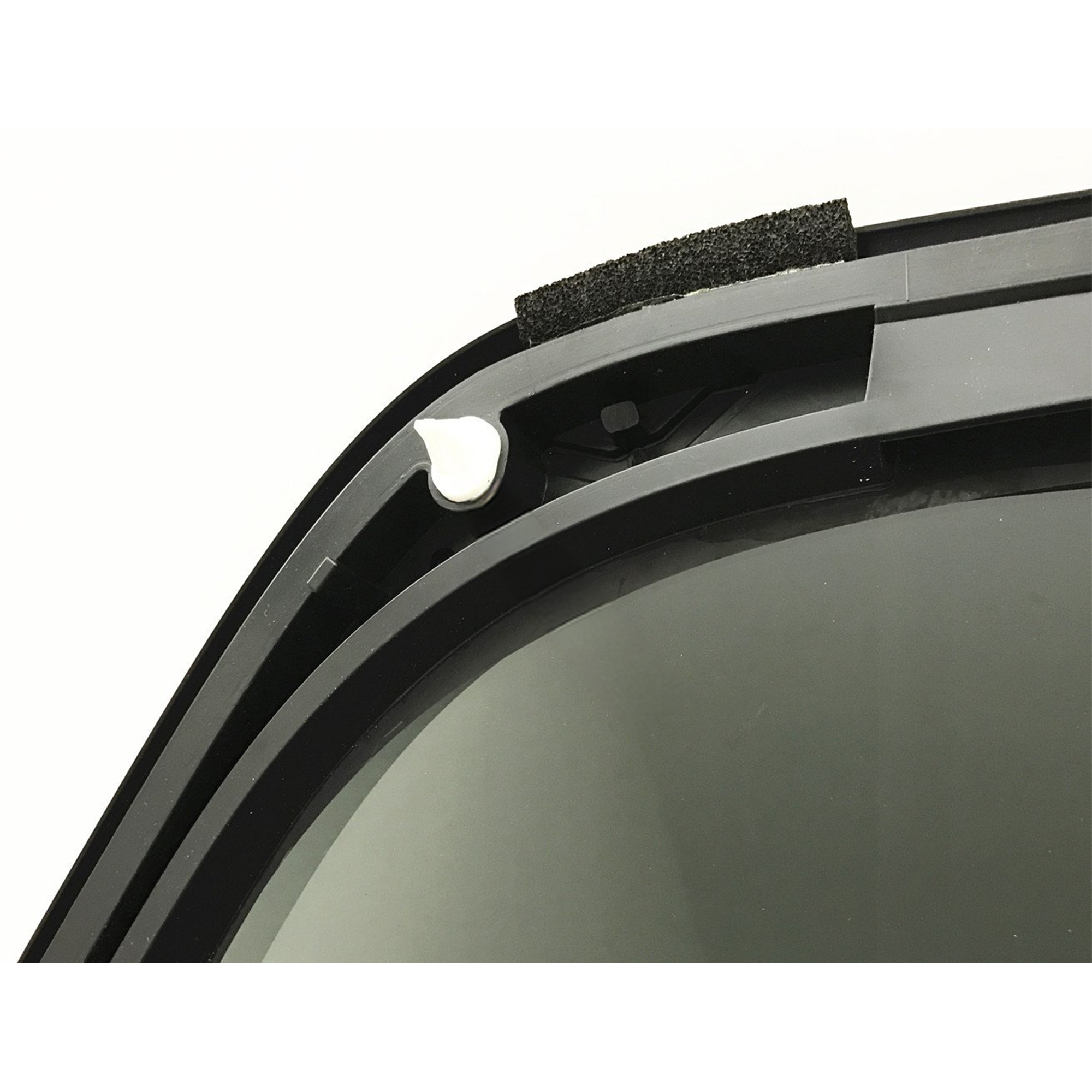 OE Sliding Back Window Glass W/ Center Complete Power Slider Compatible with Toyota Tacoma Pickup 2017-2023 Models