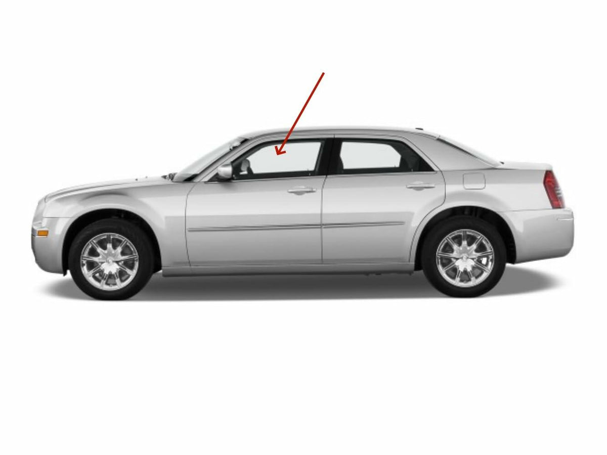 Driver Left Side Front Door Window Door Glass Compatible with Chrysler 300 2005-2010 Models/Dodge Magnum 2005-2008 Models