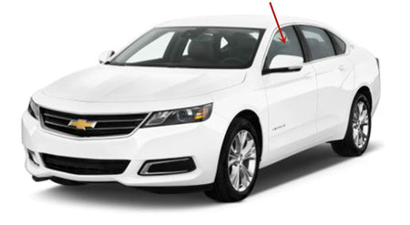 Driver Left Side Front Door Window Door Glass Compatible with Chevrolet Impala 2006-2013 Models / Impala Limited 2014-2016 Models
