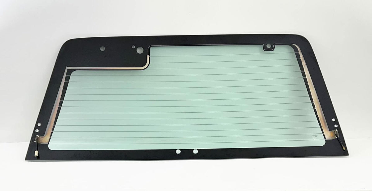 With Wiper Hole Style Heated Back Liftgate Window Back Glass Compatible with Chevrolet S10 Blazer 1991-1994/GMC Jimmy 1992-1994/GMC S15 Jimmy 1991/Compatible with Oldsmobile Bravada 1991-1994 Models