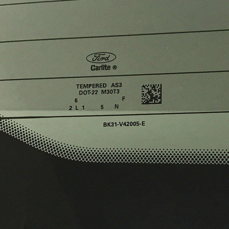 OE Heated Back Window Back Glass Driver Left Side Compatible with Ford Transit 100.8" Mid-Roof & 110.2" High-Roof 2015-2026 Models (Not for Transit Connect or Low-Roof Transit)