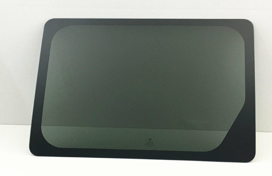 Driver Left Side Rear Sliding Cargo Door Window Door Glass Compatible with Ford Transit Connect Mini Van 2010-2013 Models