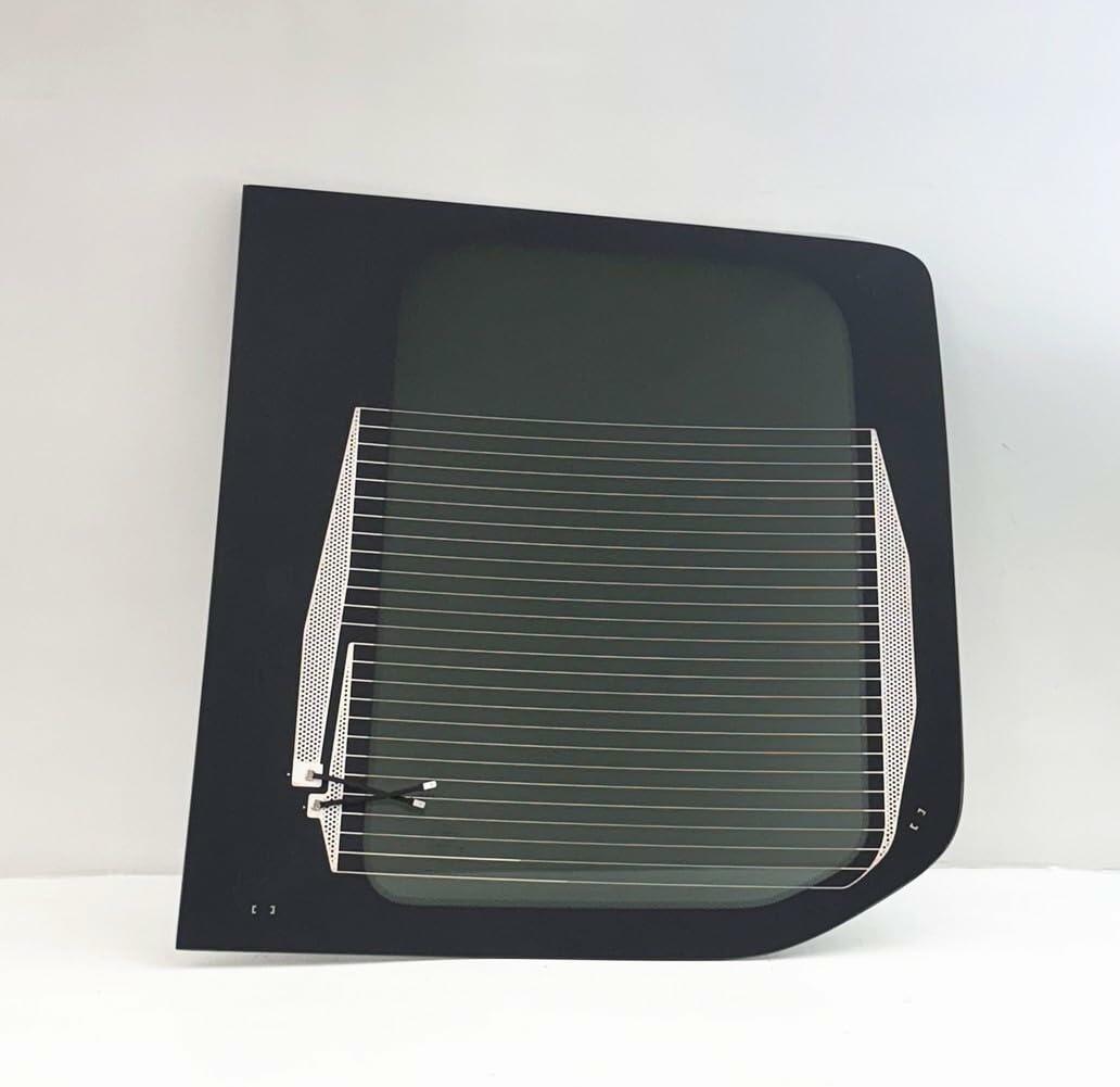 Heated Rear Back Window Back Glass Passenger Right Side Compatible with Ford Transit 100.8" Mid-Roof & 110.2" High-Roof 2015-2026 Models (Not for Transit Connect, Or Low-Roof Transit)