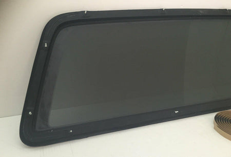 Privacy Stationary Back Window Back Glass Compatible with Ford F150 Pickup 1997-2003/F250LD(Light Duty) Pickup 1997-1999/F150 Heritage 2004 Models