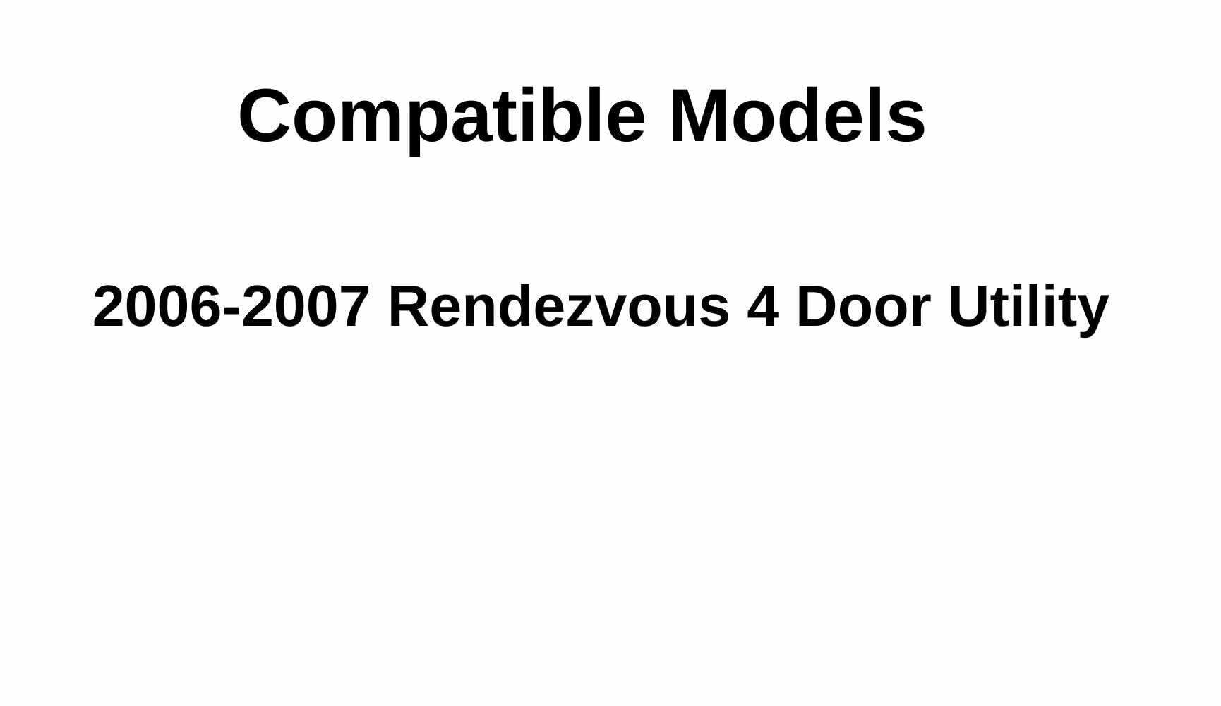 Laminated Passenger Right Side Front Door Window Door Glass Compatible with Buick Rendezvous 2006-2007 Models