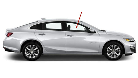 Laminated Passenger Right Side Front Door Window Door Glass Compatible with Chevrolet Malibu 2016-2025 Models