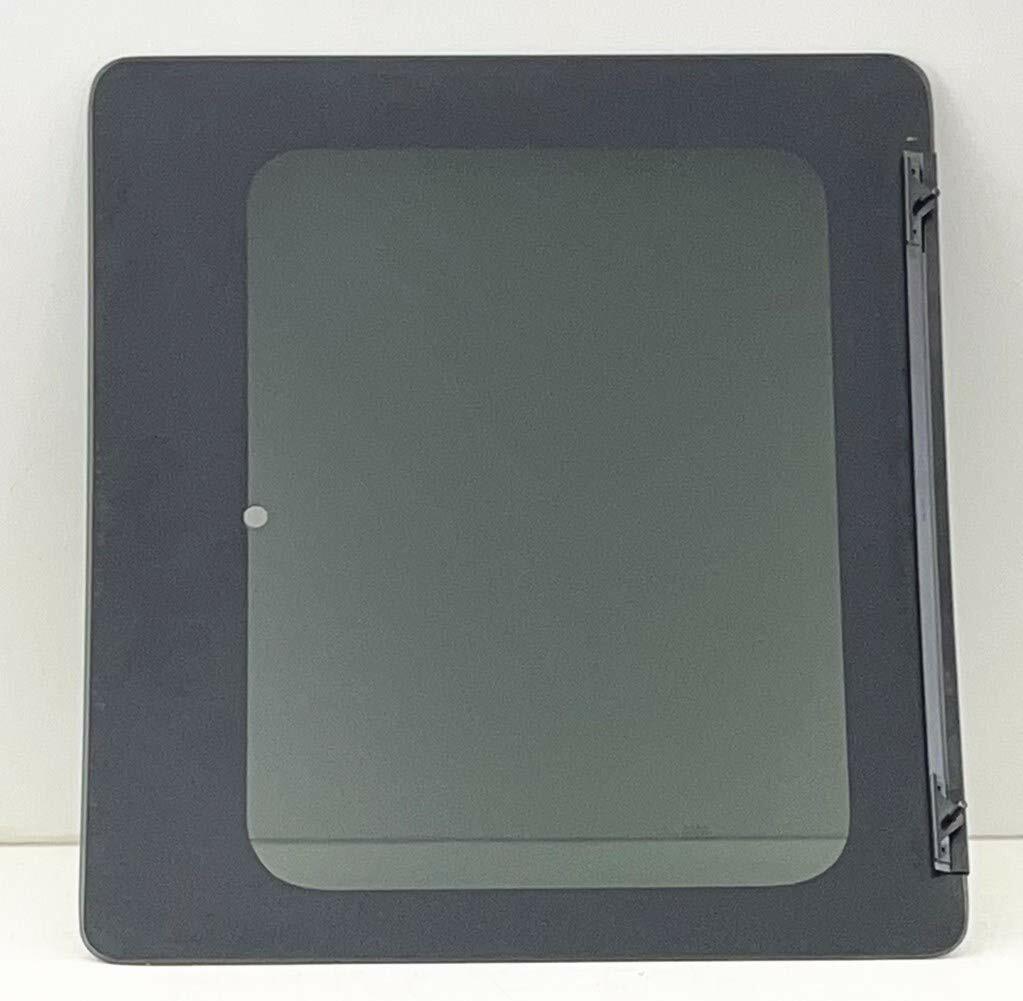 Movable Driver Left Side Rear Hinged Door (Third Door) Window Door Glass Compatible with Chevrolet Express/GMC Savana 1996-2025 Models