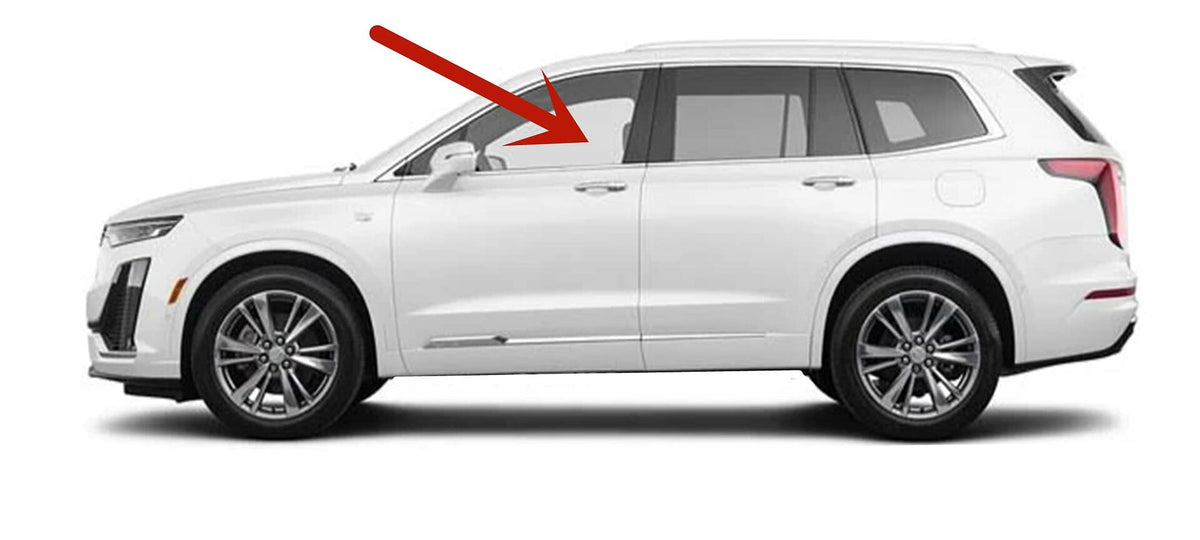 Driver Left Side Front Door Window Door Glass Laminated Compatible with Cadillac XT6 2020-2025 Models