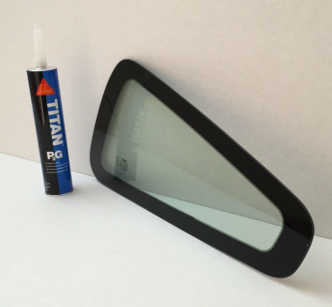 Driver Left Side Quarter Glass Quarter Window Compatible with Ford Mustang 2 Door Coupe 2010-2014 Models
