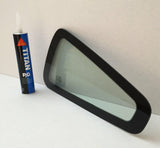 Driver Left Side Quarter Glass Quarter Window Compatible with Ford Mustang 2 Door Coupe 2010-2014 Models