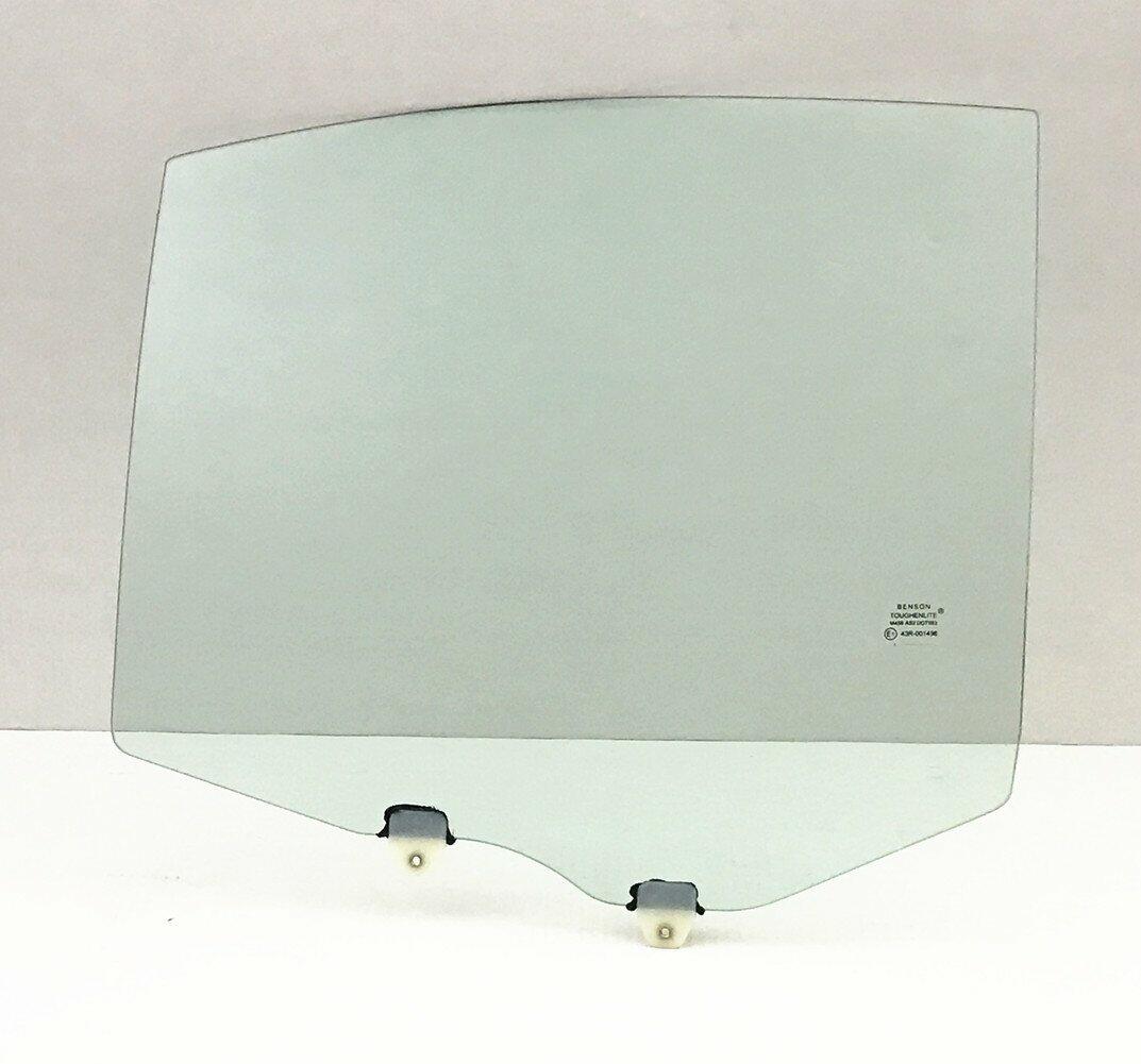 Passenger Right Side Rear Door Window Door Glass Compatible with Pontiac Grand Prix 4 Door Sedan 1997-2003 Models