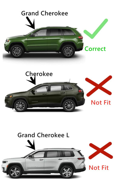 Laminated Driver Left Side Rear Door Window Door Glass Compatible with Jeep Grand Cherokee 2015-2021 Grand Cherokee WK 2022 Models (Not For Cherokee, or Grand Cherokee L)