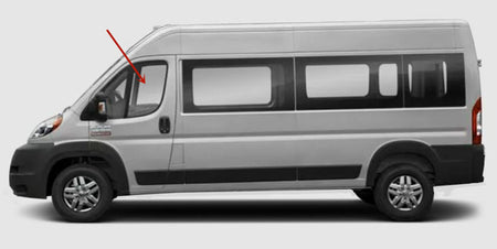 OEM Driver Left Side Front Door Window Door Glass Compatible with Ram Promaster 1500 2500 3500 Cargo Van 2014-2026 Models (Not For Promaster City Van)
