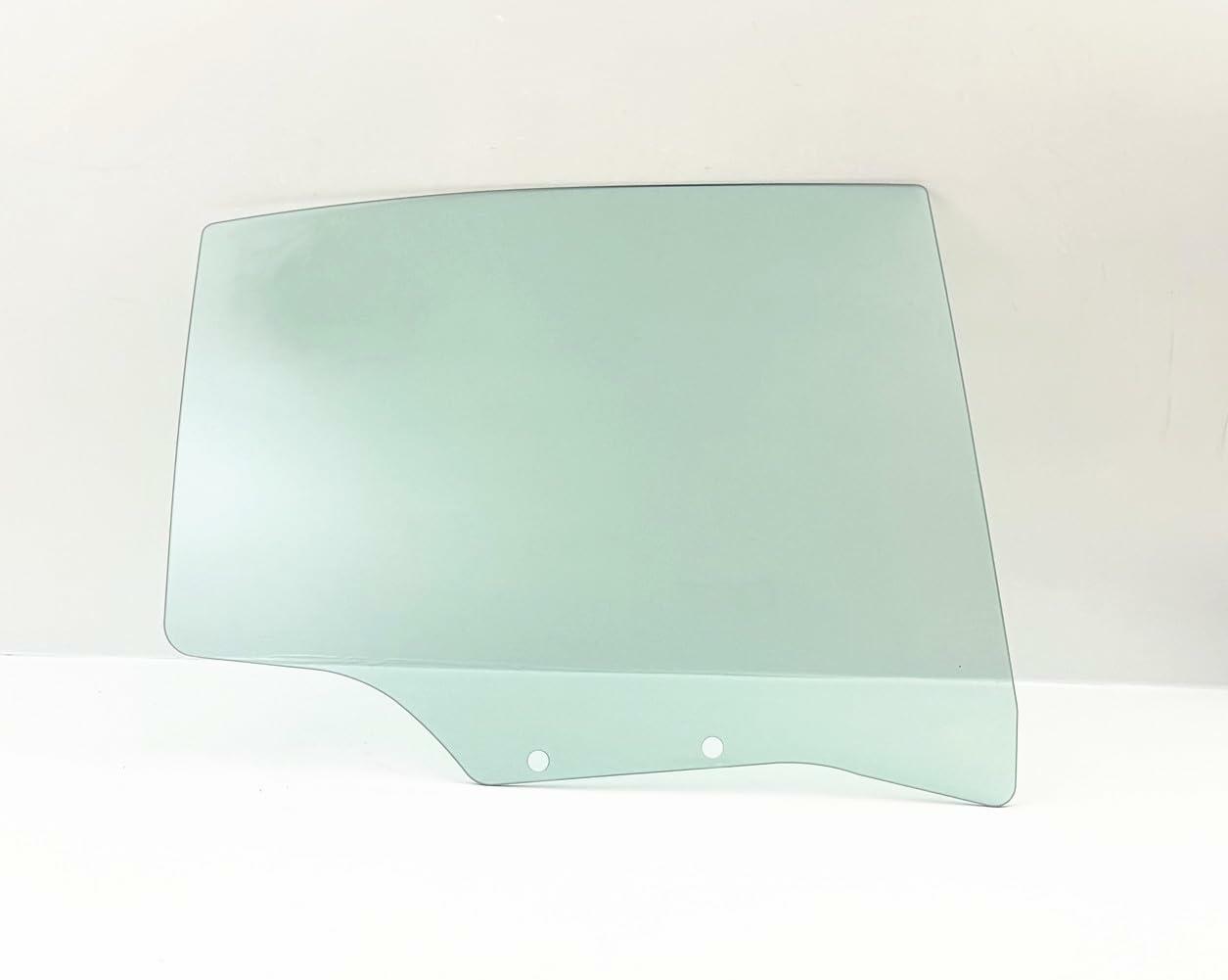 Passenger Right Side Rear Door Window Door Glass Compatible with Buick Lesabre 2000-2005 Models