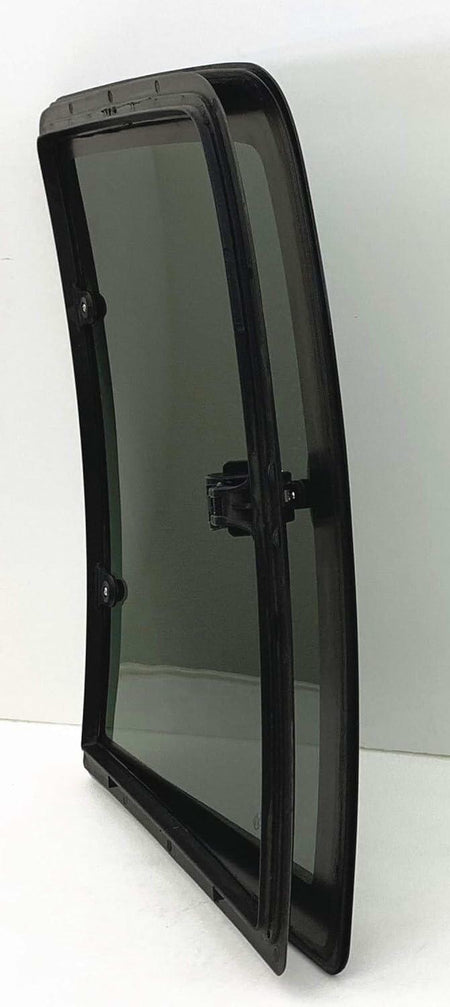 Movable Passenger Right Side Quarter Window Quarter GlassW/Frame & Latch Compatible with Chevrolet/GMC Pickup C1500 K1500 1988-1999 / C2500 K2500 C3500 K3500 1988-2000 2-Door Extended Cab Models