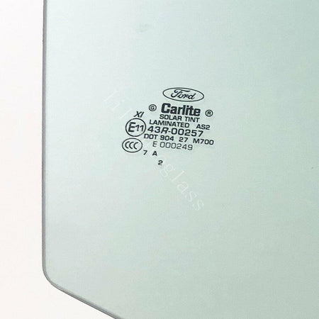 OE W/Logo Laminated Passenger Right Side Front Door Window Door Glass Compatible with Ford Explorer 2011-2019 Models