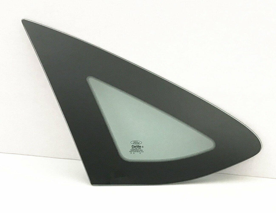 OE Driver Left Side Rear Quarter Glass Quarter Window Compatible with Ford Focus 4 Door Sedan 2008-2011 Models