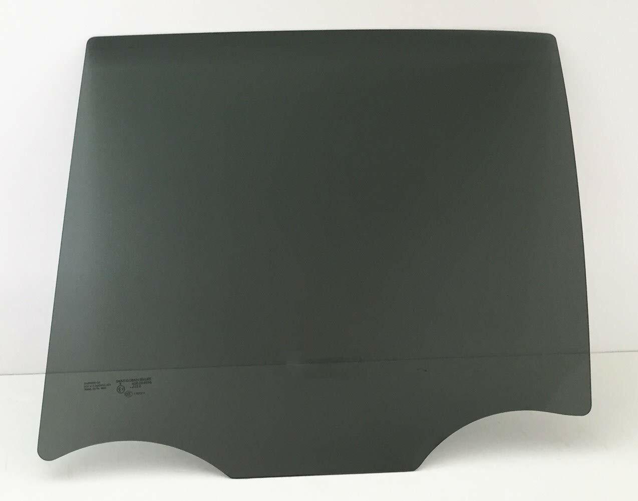 Driver Left Side Rear Door Window Door Glass Compatible with Cadillac SRX 2004-2009 Models
