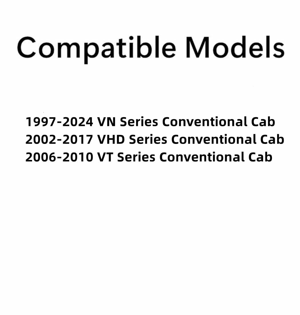 Passenger Right Side Front Door Window Door Glass Compatible with Volvo VHD 2002-2014 Models/ VN-Series 1997-2024 Models/ VT 2006-2010 Models
