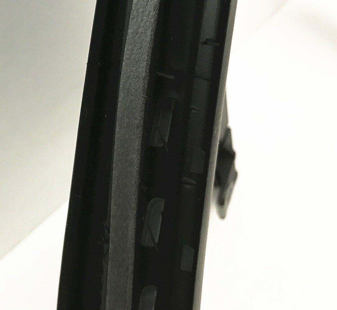 OE w/Logo Driver Left Side Rear Vent Window Vent Glass Compatible with Ford Explorer 2011-2019 Models