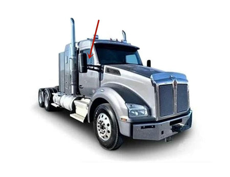 Passenger Right Side Front Door Window Door Glass Compatible with Kenworth T680/T880 2012-2025 Models