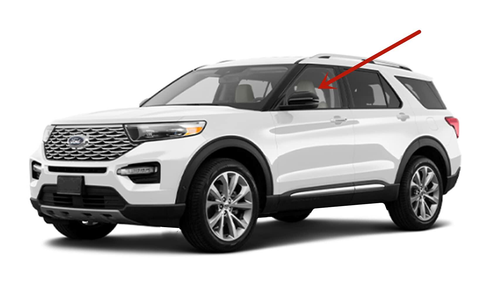 OE Laminated Driver Left Side Front Door Window Door Glass Compatible with Ford Explorer 2020-2026 Models