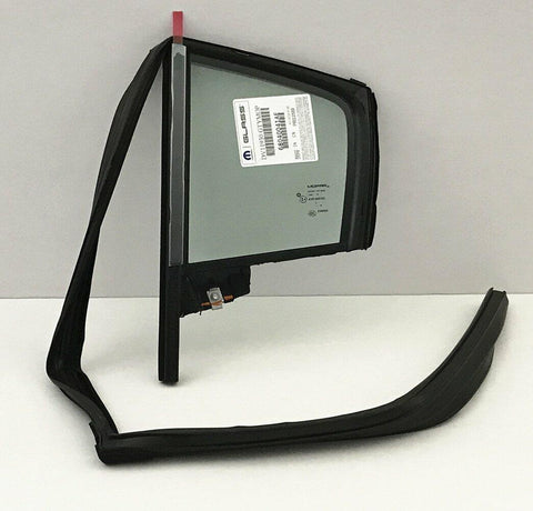 OEM Driver Left Side Rear Vent Window Vent Glass Compatible with Dodge Charger 2011-2023 Models