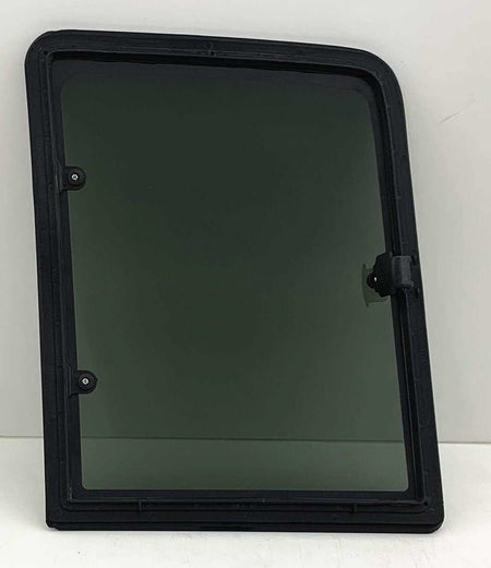 Movable Passenger Right Side Quarter Window Quarter Glass Complete Set Compatible with Chevrolet/GMC Pickup C1500 K1500 1988-1999 / C2500 K2500 C3500 K3500 1988-2000 2 Dr Extended Cab Models
