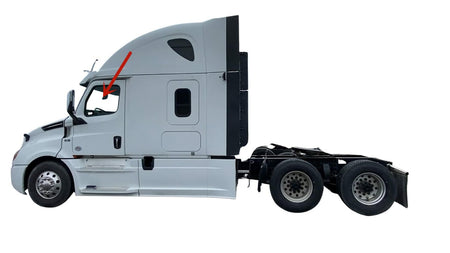Driver Left Side Front Door Window Door Glass Compatible with Freightliner Cascadia 2018-2025 Models