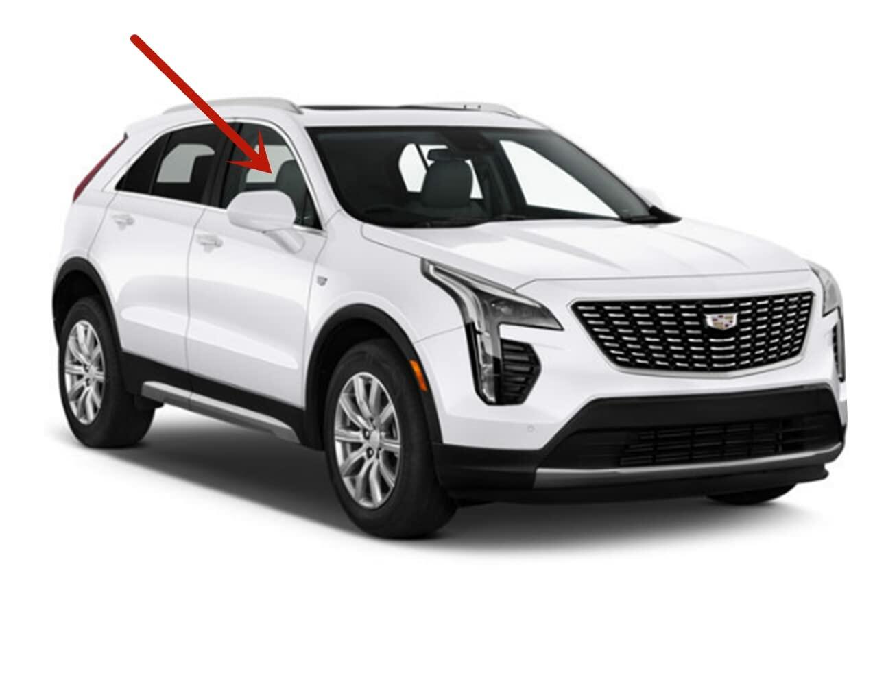 Laminated Passenger Right Side Front Door Window Door Glass Compatible with Cadillac XT4 2019-2025 Models