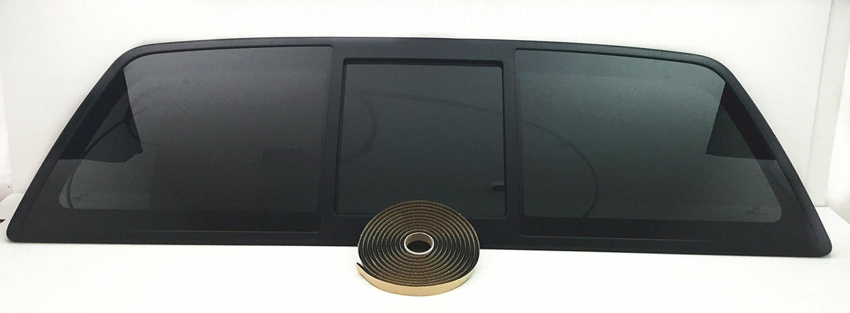 OE Sliding Back Window Back Glass Power Slider Compatible with Ford F150 Pickup 2004-2014/Lincoln Mark LT 2006-2008 Models