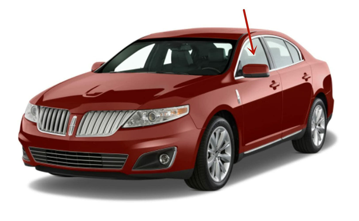 Laminated Driver Left Side Front Door Window Door Glass Compatible with Lincoln MKS 2009-2016 Models