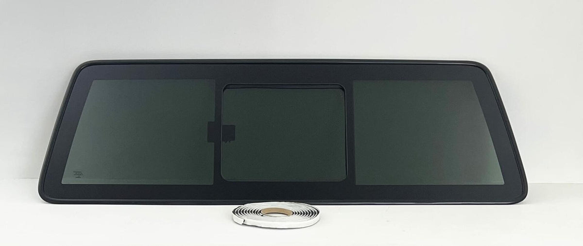 Manual Back Window Glass Back Slider Compatible with Ford Ranger 1986-1997 2 Dr Super Cab & 1998-2011 All Models / Mazda B2300 B2500 B3000 B4000 1994-1997 2 Dr Extended Cab & 1998-2010 All Models
