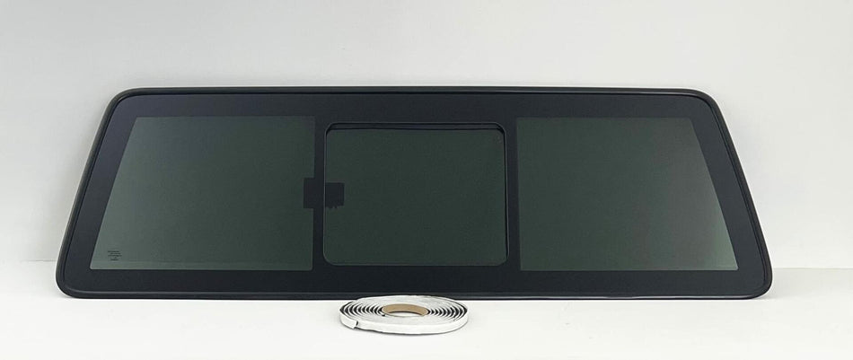 Manual Back Window Glass Back Slider Compatible with Ford Ranger 1986-1997 2 Dr Super Cab & 1998-2011 All Models / Mazda B2300 B2500 B3000 B4000 1994-1997 2 Dr Extended Cab & 1998-2010 All Models