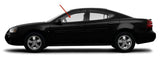 Driver Left Side Front Door Glass Compatible with Pontiac Grand Prix 2004-2008 Models