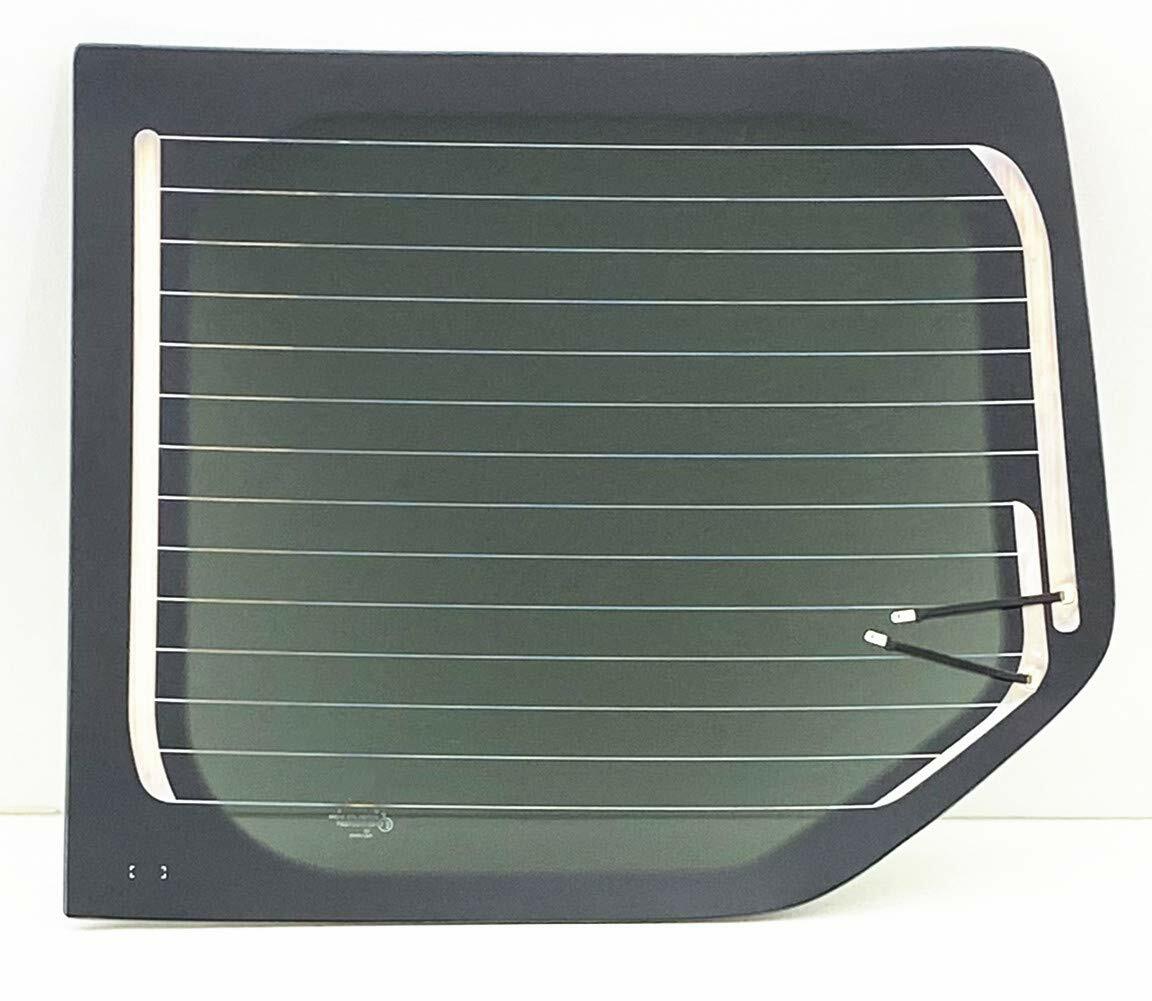 Heated Back Window Back Glass Driver Left Side Compatible with Ford Transit Connect 2014-2023 Models
