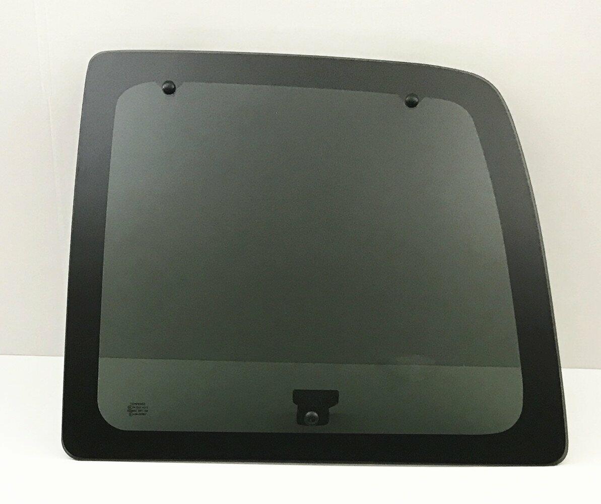 Complete Set Movable Back Window Back Glass Passenger Right Side Compatible with GMC Savana/Chevrolet Express Van 1996-2025 Models
