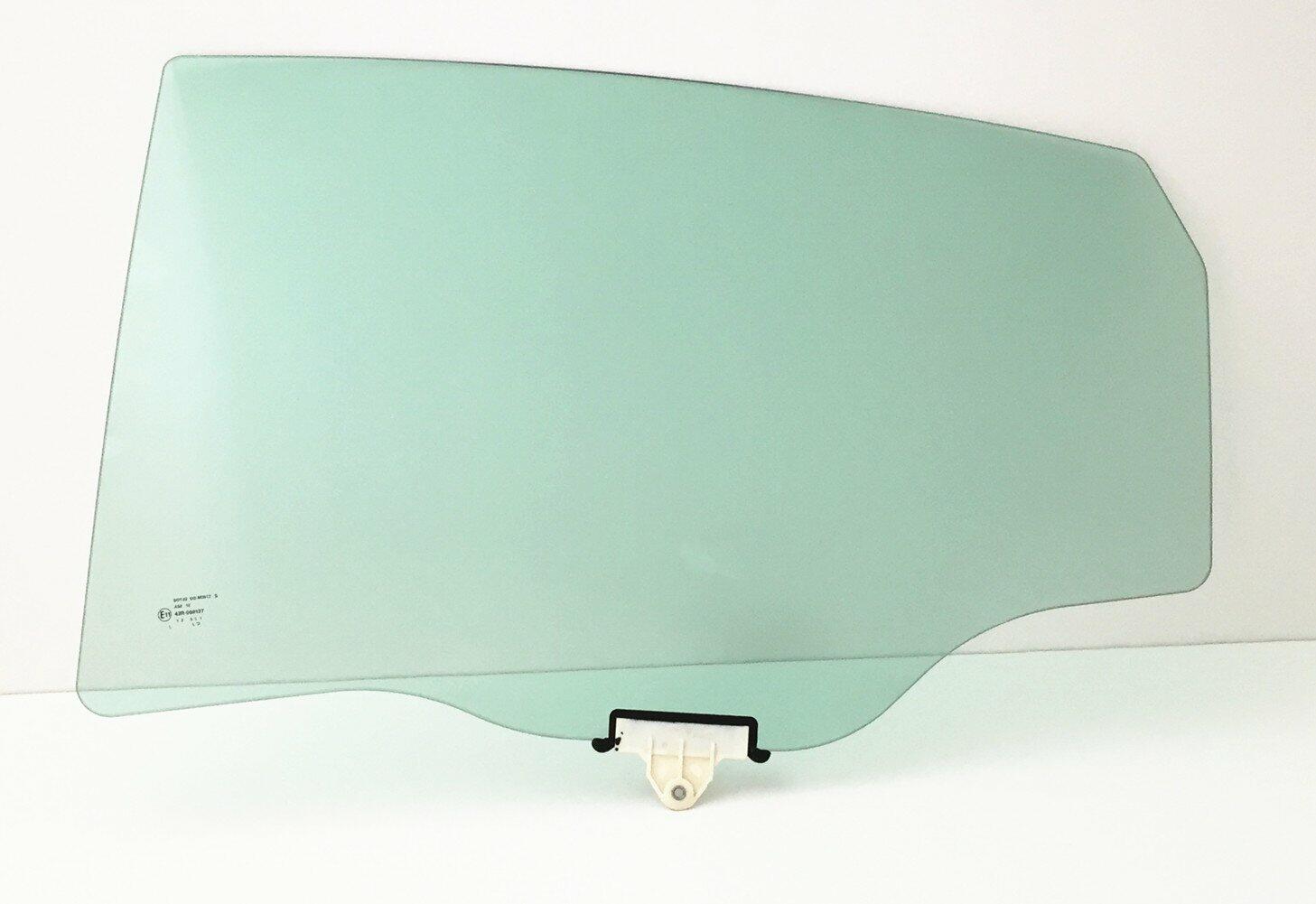 Driver Left Side Rear Door Window Door Glass Compatible with Dodge Dart 2013-2016 Models
