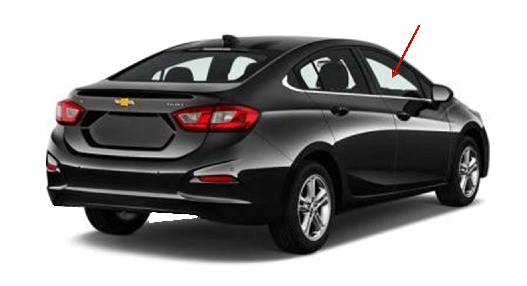 Chevrolet Cruze 4 Door Sedan 2010-2015 Right Side Front Window Glass