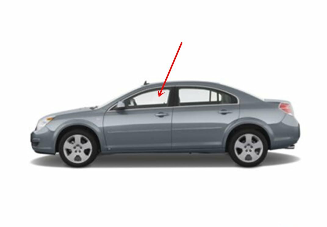 Laminated Driver Left Side Front Door Window Door Glass Compatible with Chevrolet Malibu 2008-2012 (Not For Malibu Classic)/Saturn Aura 2007-2010 Models