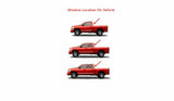 Heated Privacy Stationary Back Window Back Glass Compatible with Ram Pickup 1500 2019-2025 Models (Not For 1500Classic)