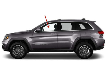OEM Tempered Driver Left Side Front Door Window Door Glass Compatible with Dodge Durango 2011-2026 /Jeep Grand Cherokee 2011-2021/ Grand Cherokee WK 2022 Models (Not For Cherokee / Grand Cherokee L)