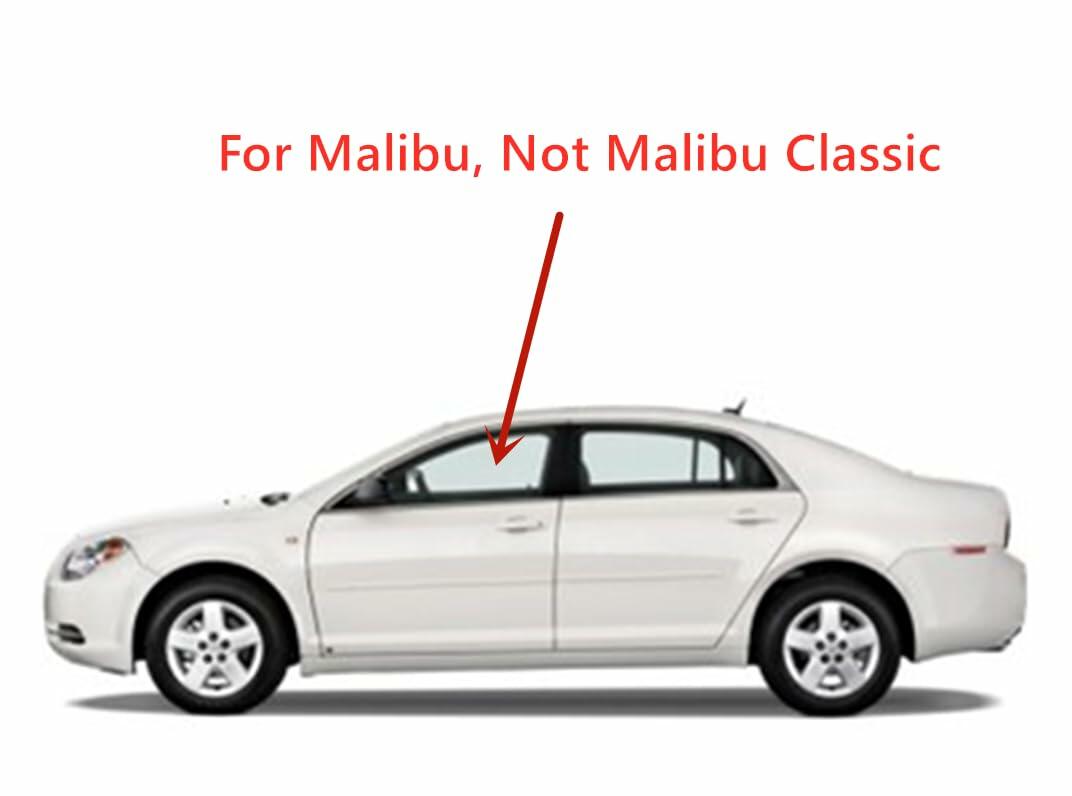 Laminated Driver Left Side Front Door Window Door Glass Compatible with Chevrolet Malibu 2008-2012 (Not For Malibu Classic)/Saturn Aura 2007-2010 Models