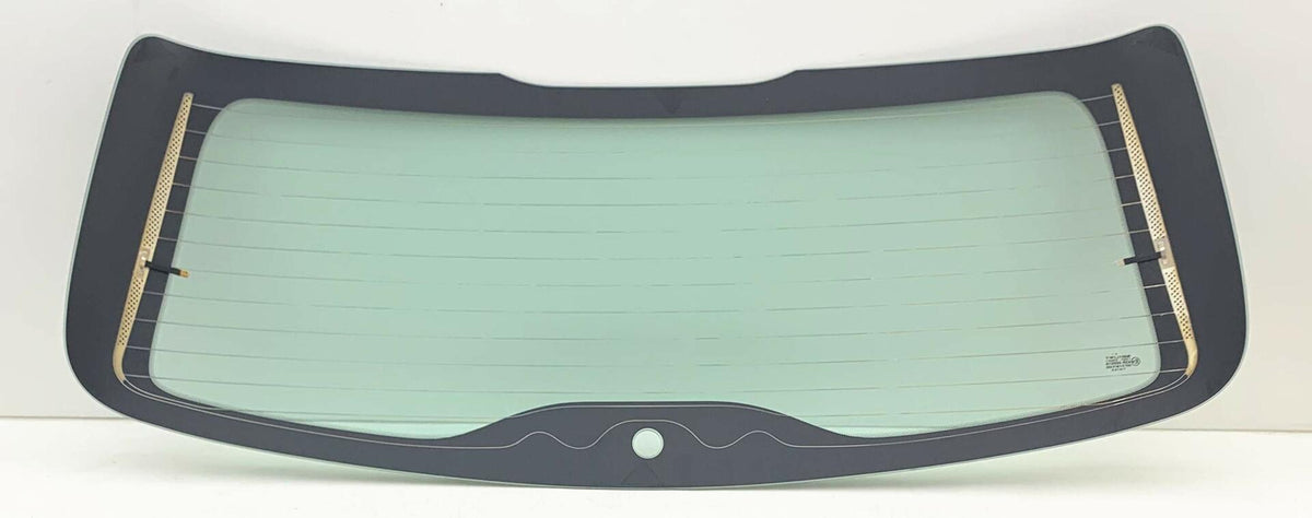 Heated W/Wiper Hole Style Back Window Back Glass Compatible with Ford Focus 2000-2007 4 Door Station Wagon Models