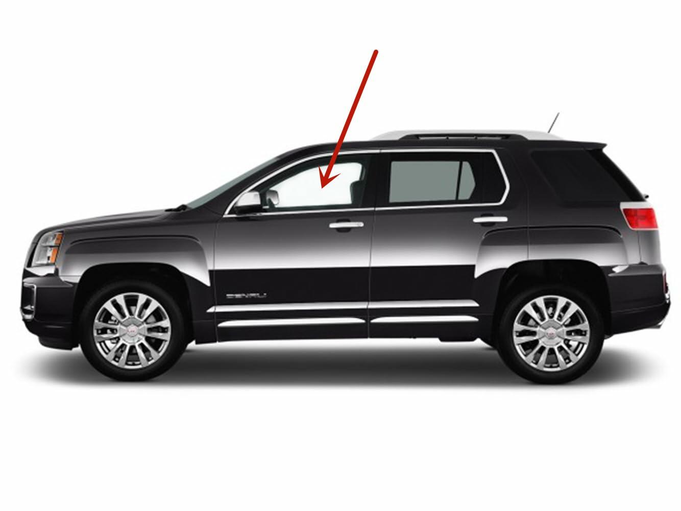 Laminated Driver Left Side Front Door Window Door Glass Compatible with Chevrolet Equinox/GMC Terrain 2010-2017 4 Door Models
