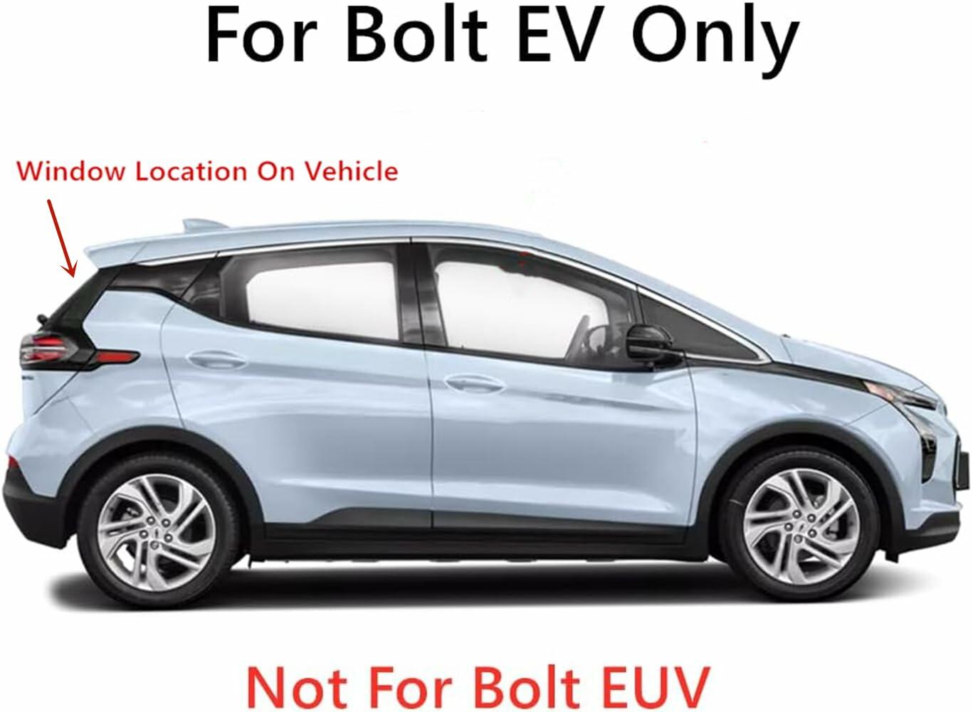 Back Window Back Glass Compatible with Chevrolet Bolt EV 2017-2021 Models