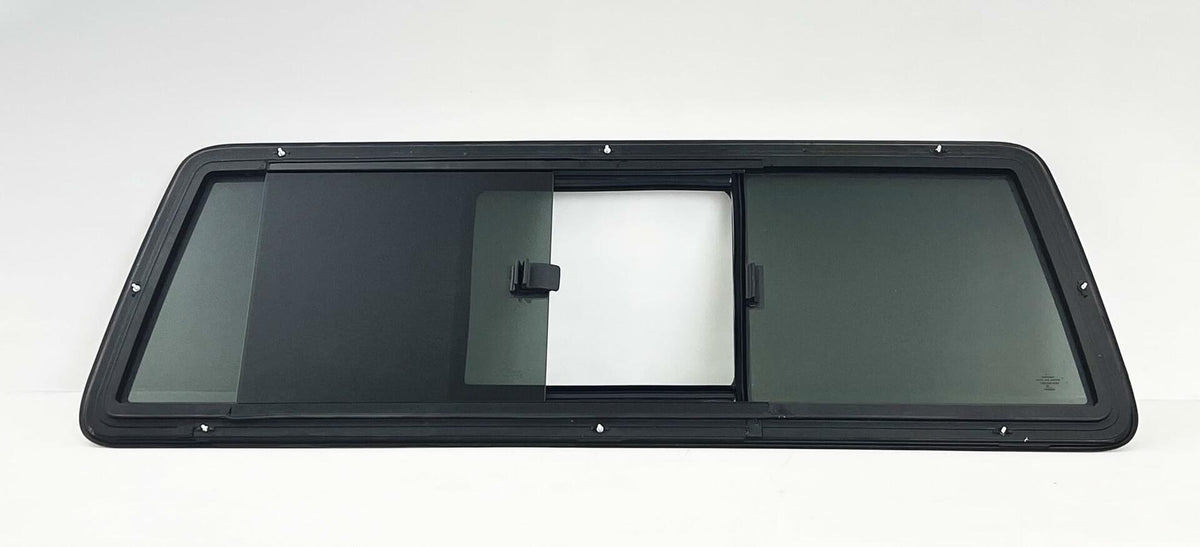 Manual Back Window Glass Back Slider Compatible with Ford Ranger 1986-1997 2 Dr Super Cab & 1998-2011 All Models / Mazda B2300 B2500 B3000 B4000 1994-1997 2 Dr Extended Cab & 1998-2010 All Models